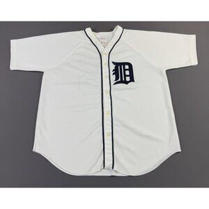 Rare Vintage Y2K Detroit Tigers MLB Baseball Jersey 45 Sports Streetwear Logo